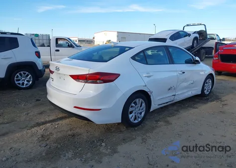 2017 Hyundai Elantra Se из США, поврежденный, VIN 5NPD74LF5HH080396